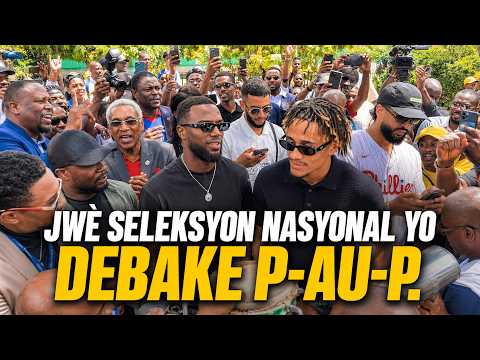 FLASH! Seleksyon Nasyonal la 🇭🇹 🇭🇹 fenk debake Channmas nan lari Port -au-prince