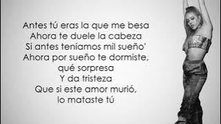 Cali Y El Dandee, Danna Paola - Nada (Letra/Lyrics).