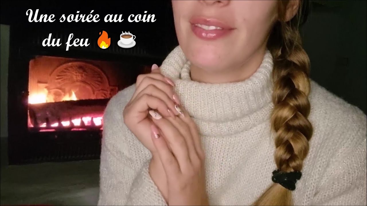 ASMR - Soirée cocooning au coin du feu ❤️‍🔥