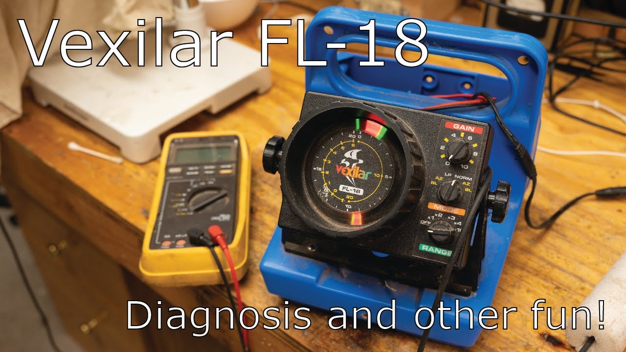 Vexilar FL-18 Fish Finder Diagnosis 