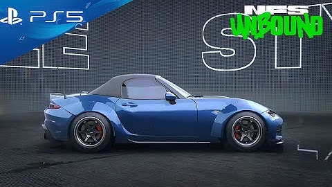 Mazda Miata ND | Need for Speed Unbound (PS5) Car Customization Gameplay