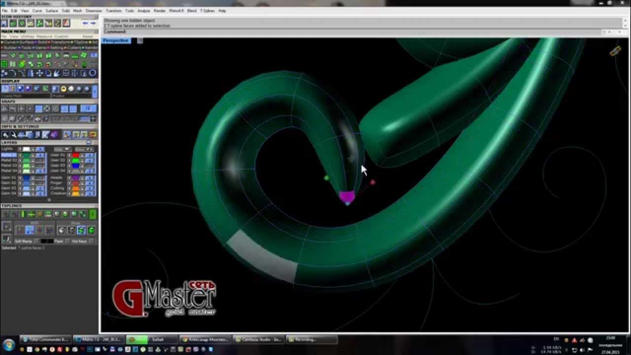 T spline. Моделирование сплайнами. spline 3d. spline 3d remix button.