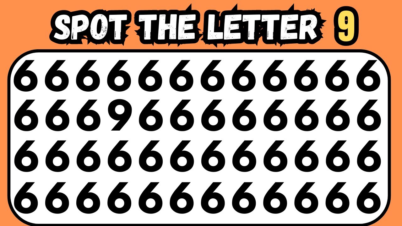 Find the ODD One Out | Find The ODD Number and Letter Edition | Emoji ...