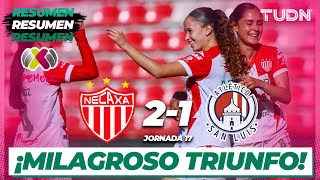 Resumen y goles | Necaxa 2-1 Atl San Luis | Liga Mx Femenil - CL2024 J17 | TUDN