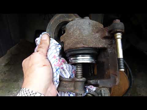 Brake Caliper - Lubricating the Piston Seal  Part 4