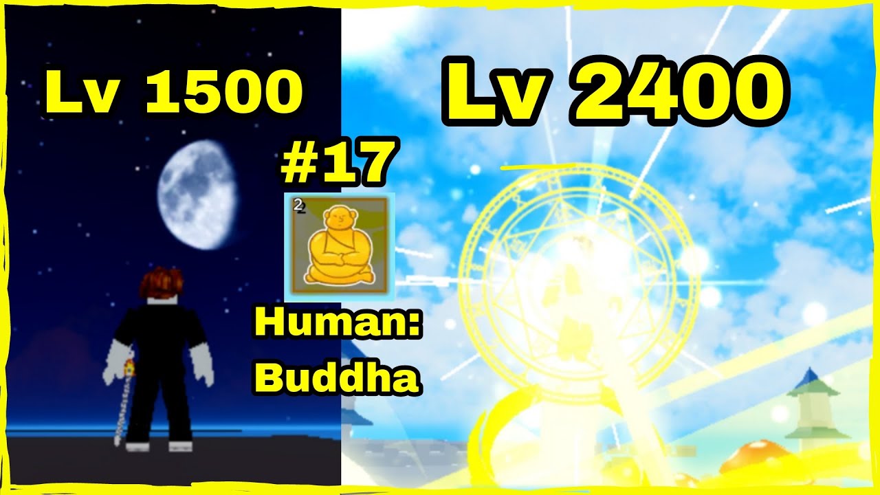 Noob to Max Level 1-2300 using Buddha Awakened in Bloxfruits