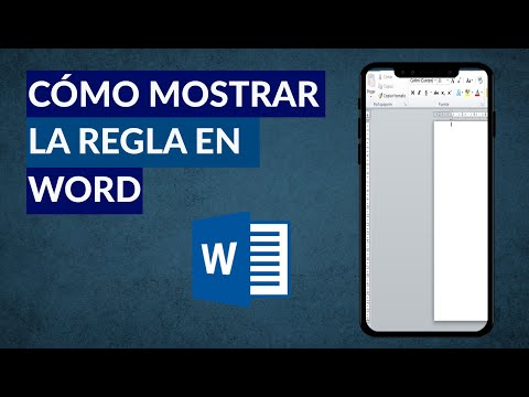 Cómo Poner o Mostrar la Regla en Microsoft Word - MUY Fácil