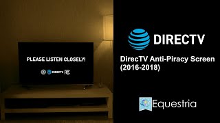 DirecTV Anti-Piracy Screen (2016-2018)