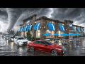 *CRAZY* Greenville Wisconsin TORNADO STORM FLOODS Culver's DRIVE THRU Evacuation Roblox Roleplay
