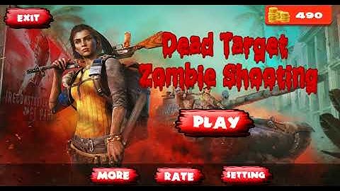 Death Target Zombie Shooter Game Unity With ads or IAP
