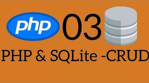 3 - اضافة البيانات الى قاعدة البيانات sqlite عبر php