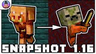 Minecraft 1.16 Snapshot 20W07A - Hoglins, Piglins & New Transformations