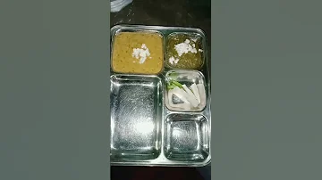 , Deshi veg thali for lunch #vegthali #supr #shorts #youtubeshorts