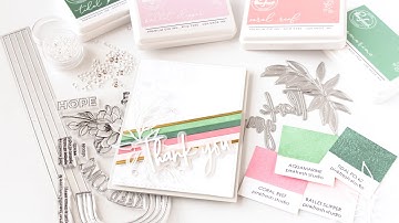 Creating Colored Cardstock With Ink Pads With Carissa Wiley