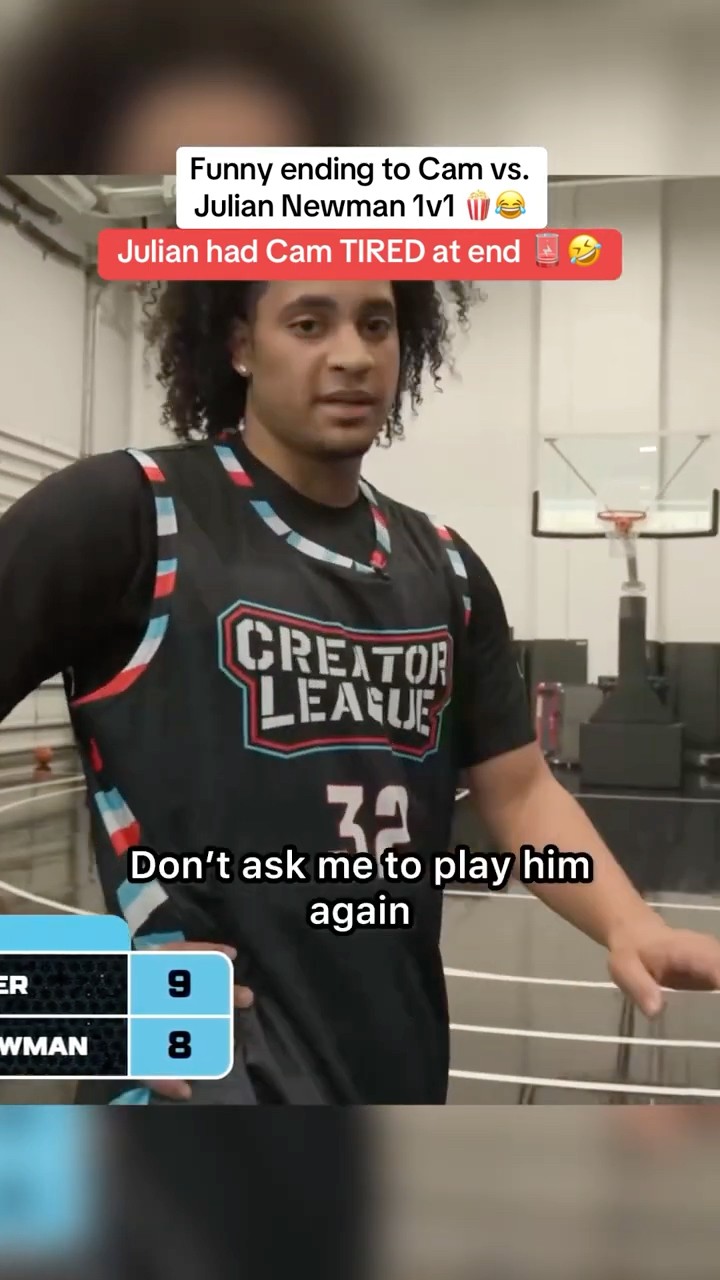 Cam was TIRED after this play ??