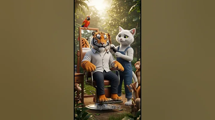 Video 10856561: cat tiger, animals hilarious cats, cat white blue