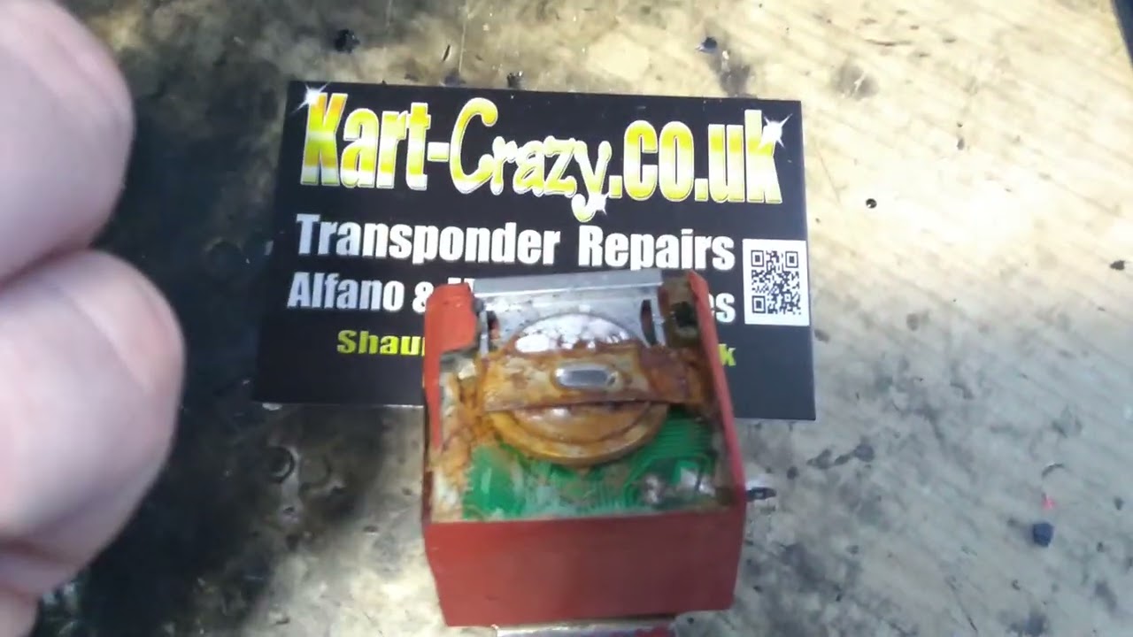 AMB 140 Kart Transponder Bodged Repair