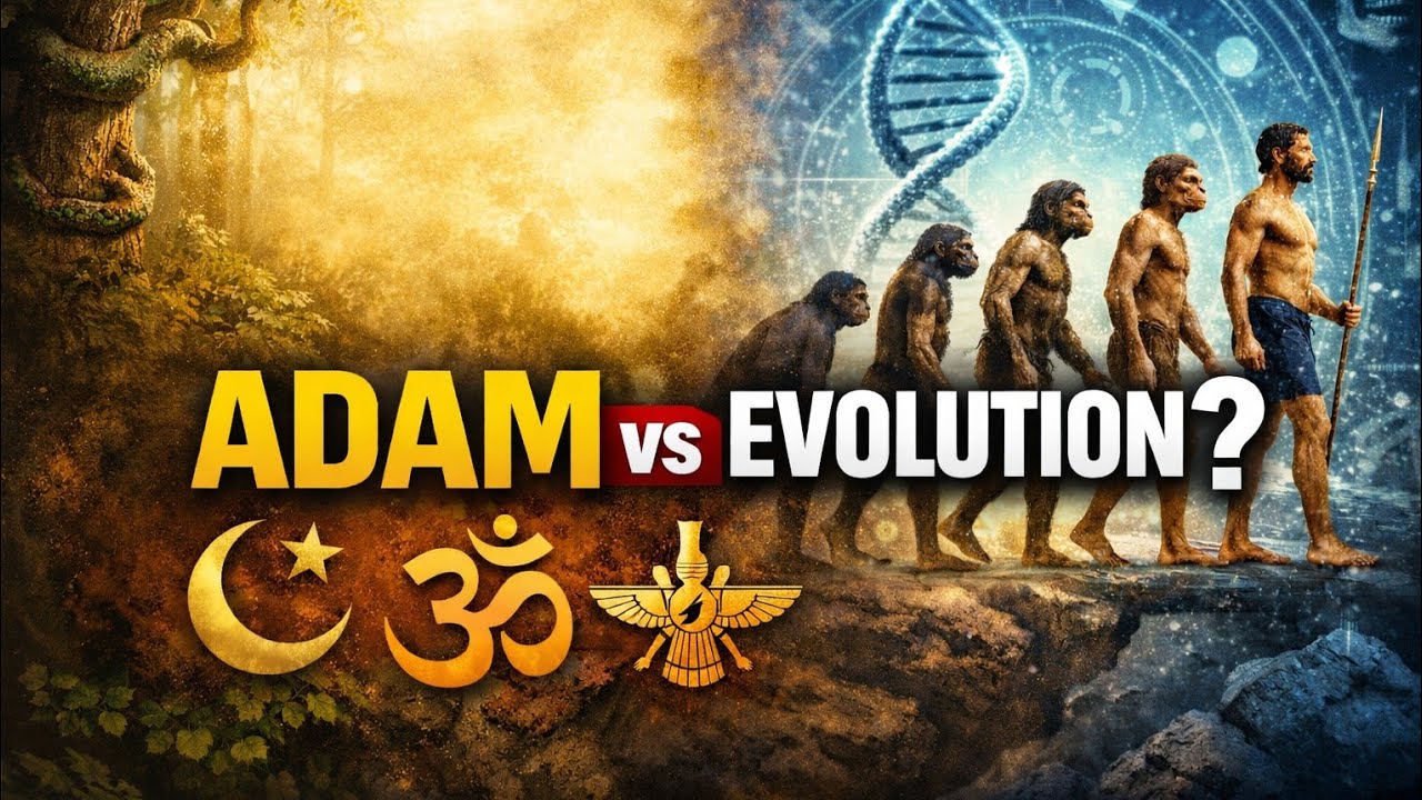 Adam vs Evolution | What Science, Islam, Hinduism & Zoroastrianism Really Say