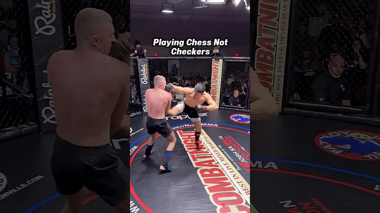 This is chess not checkers 🧠 #iq #mma #fighter #chess #checkers #combatsports