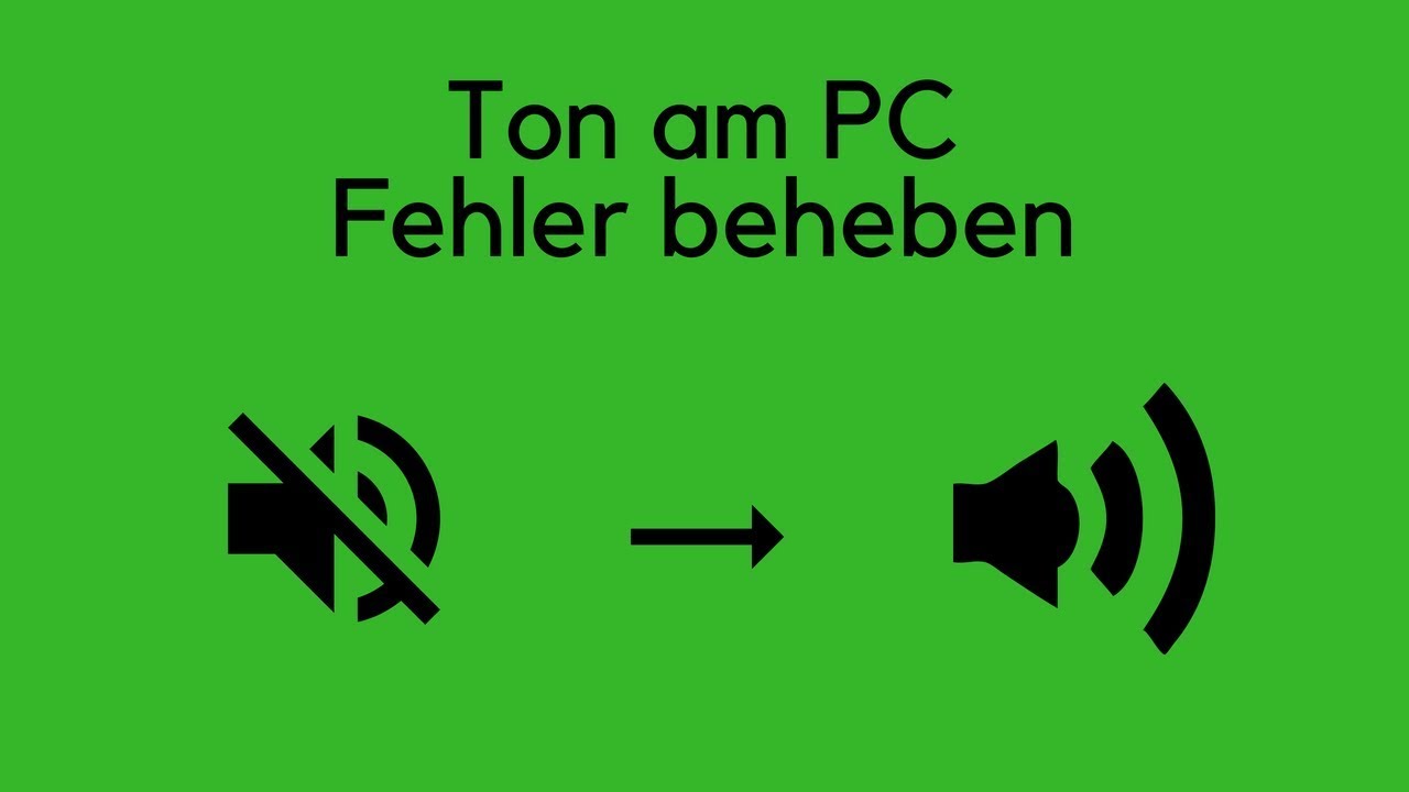 computer-ton-funktioniert-nicht-tutorial-22-pc-center-youtube