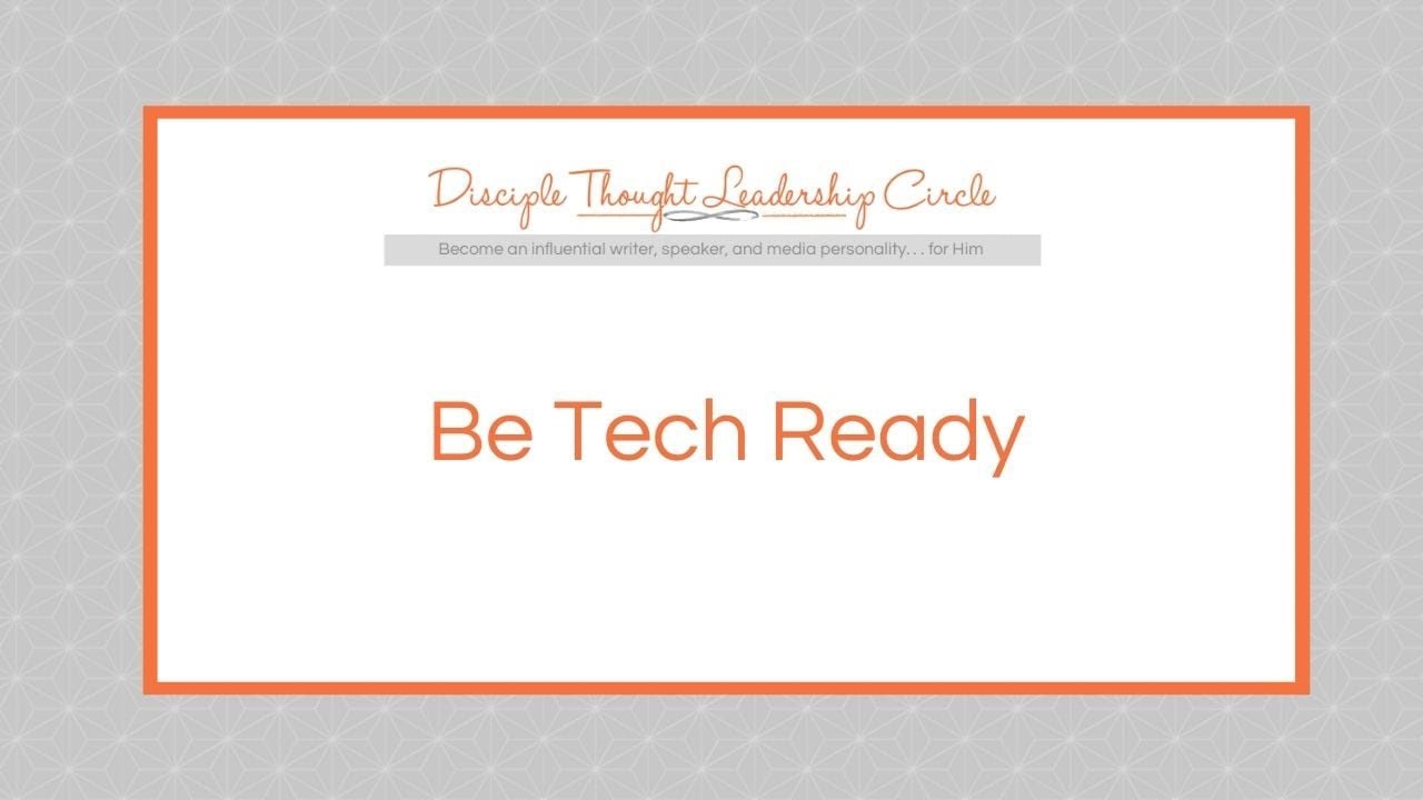 Be Techready Be Tech Ready - YouTube