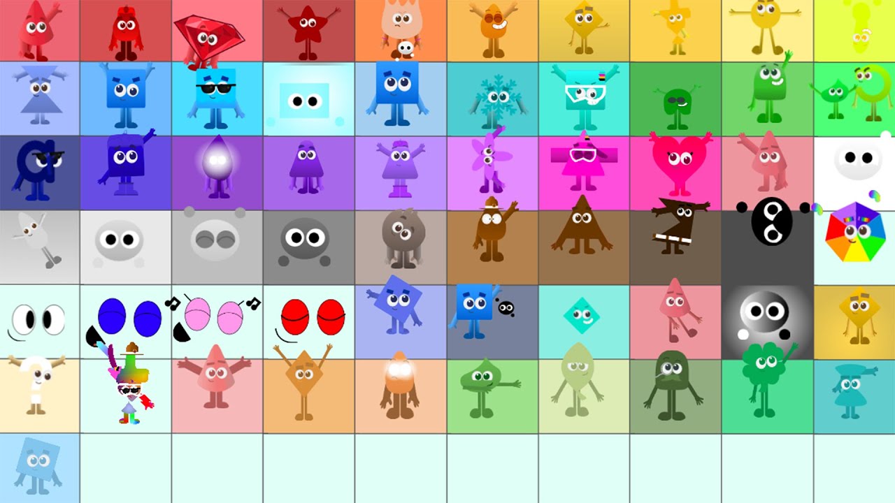 Official Colourblocks Band 36/100 but nonstop colour   in colourland