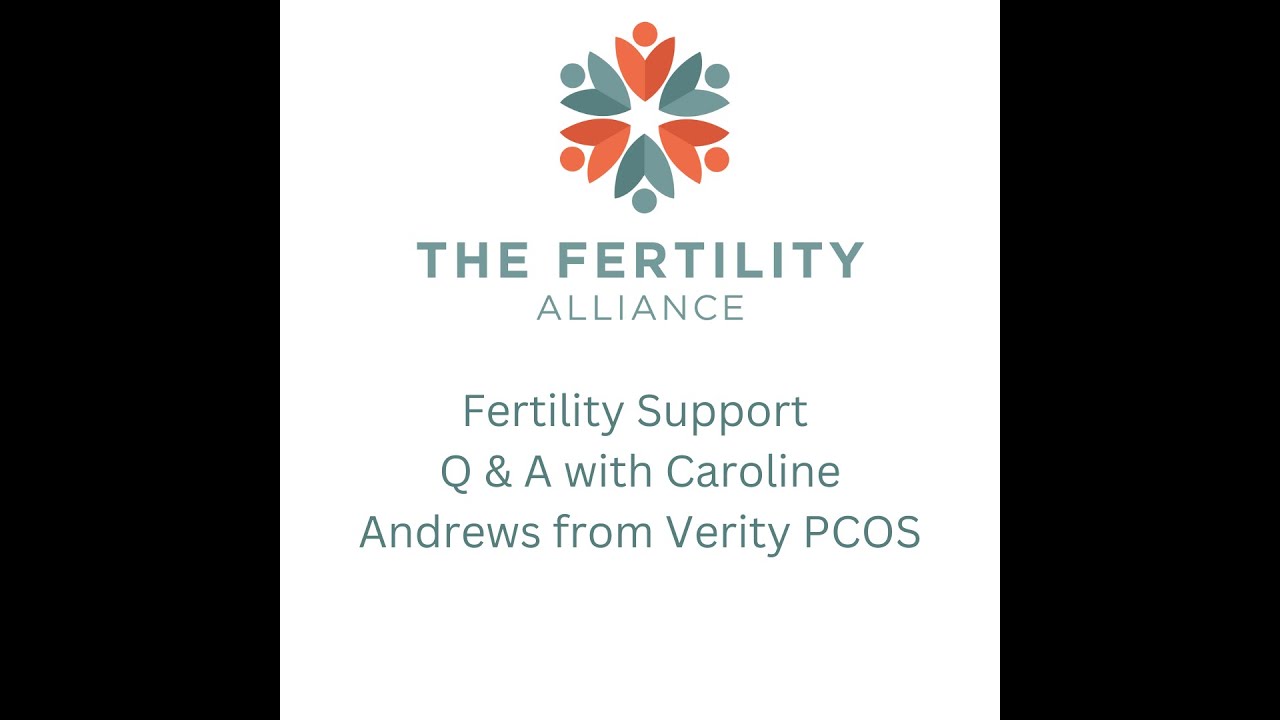 Fertility Support - PCOS Awareness  Q & A with Caroline Andrews from Verity PCOS charity