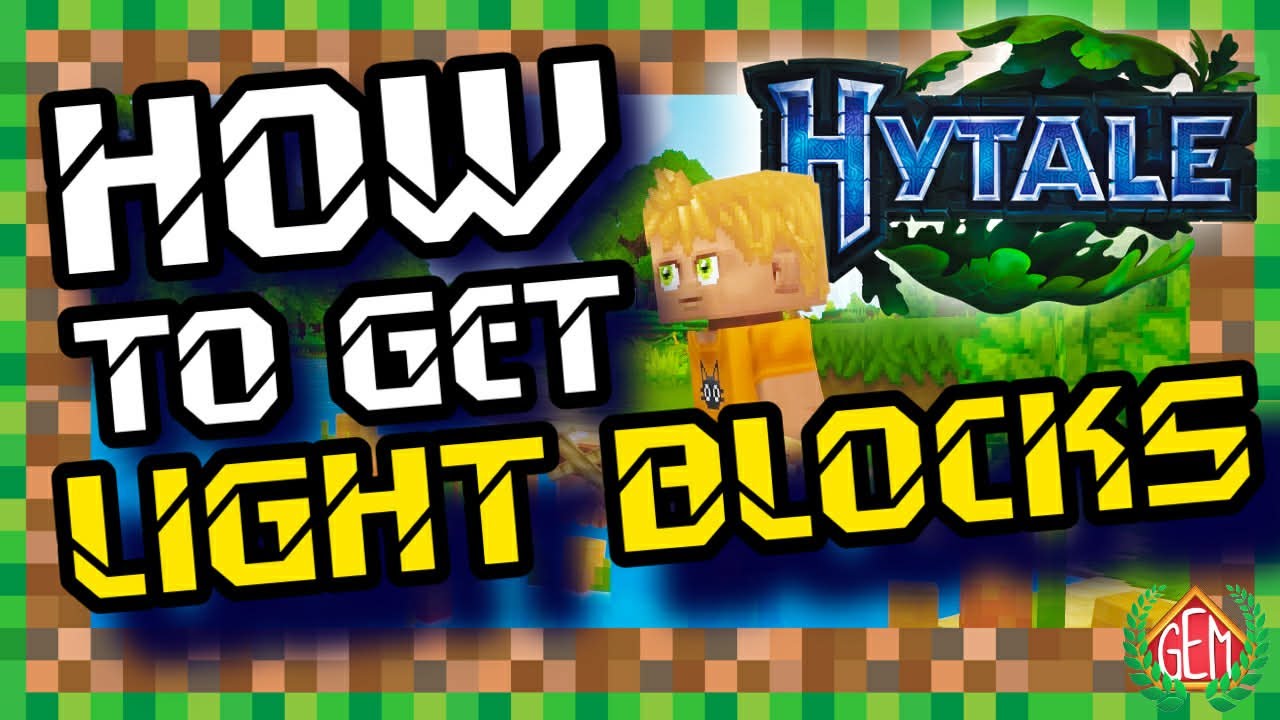 Как получить светоблоки в Hytale