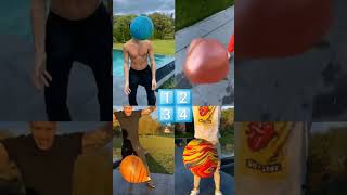 (Banana)celinedept VS asbelnazar VS alejoigoa VS jonasmontanaro #tiktok