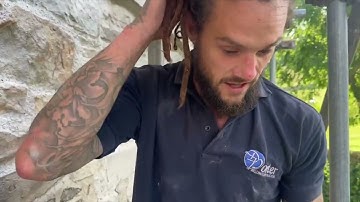 Pointing in lime to fix a damp cottage part 2 Application and finishing