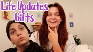 LIFE UPDATES! GIVING MY VALENTINES GIFTS! EMMA AND ELLIE