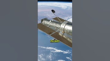 Galactic Wonders: Exploring the pillars of creation in space #shorts #universe #nasa