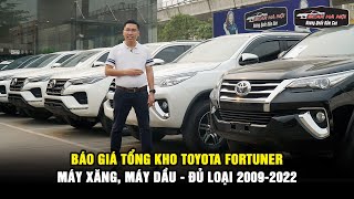 Thanh Lý Tổng Kho Toyota Fortuner Cũ Giá Rẻ Bất Ngờ, Hỗ Trơ Trả Góp Nhanh Chóng | 0965.525.989