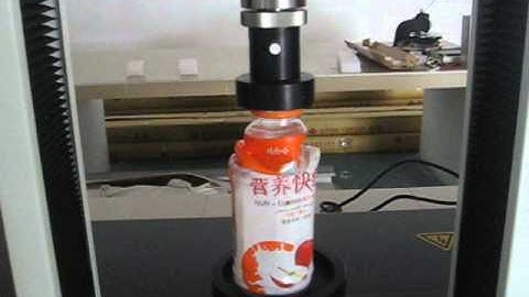 Bottle compression test 10KN