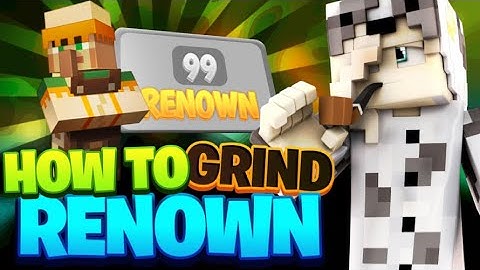 How to grind Renown | Hypixel Pit