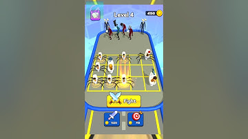 Merge Master: Monster Run 3D 4 Levels - Best Gameplay Walkthrough Android, iOS Games #shorts