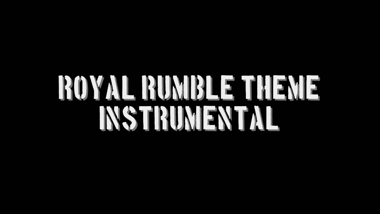 Royal Rumble Theme Instrumental - YouTube