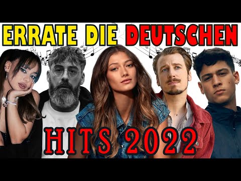 Errate Die Deutschen Hits | Deutsche Songs die jeder kennen muss | Musik Quiz 2022 | Chart Hits