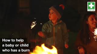 Baby and Child First Aid - Burns screenshot 1