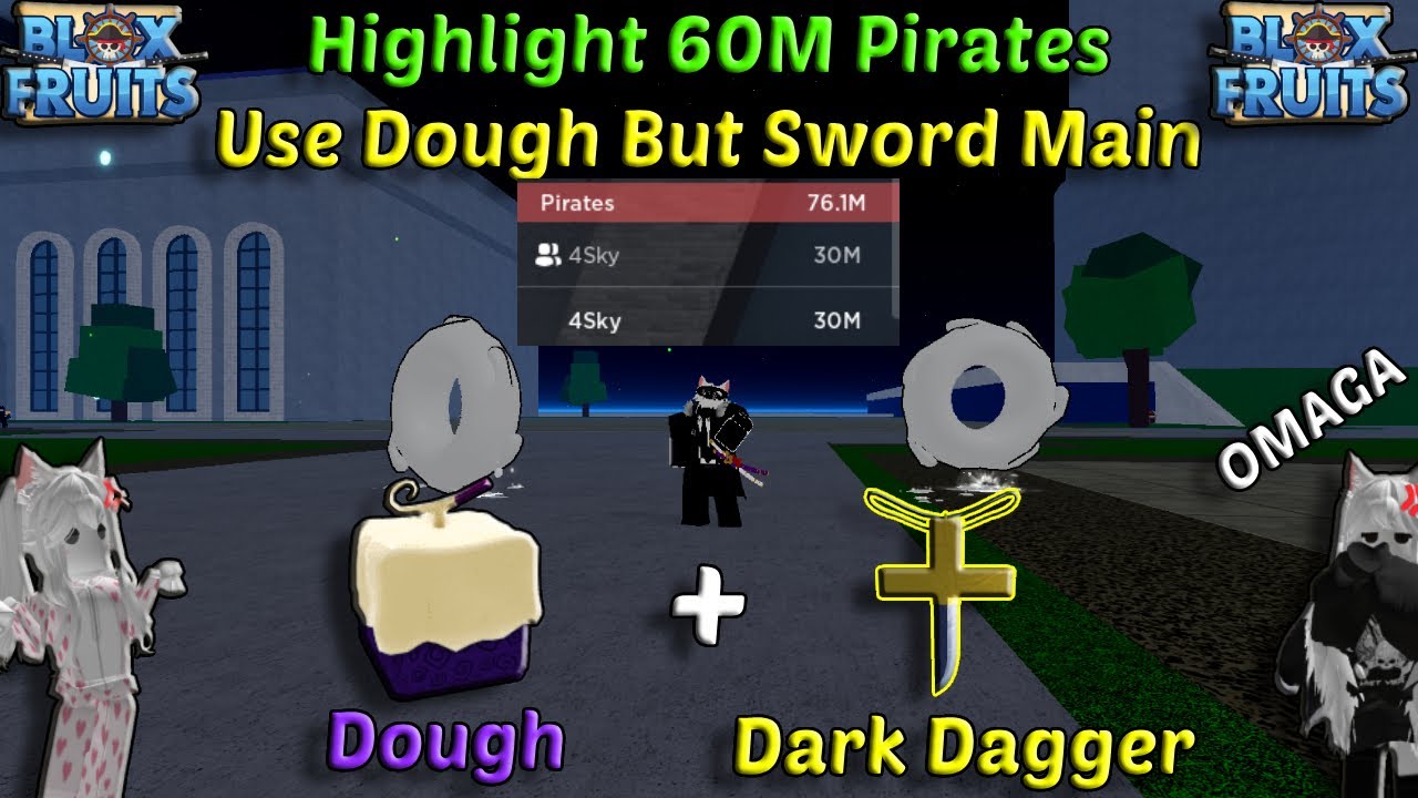 Highlight 30M Pirates Quake Combo + Sharkman + CDK (Blox Fruits Bounty  Hunting) Road to 30M Honor 