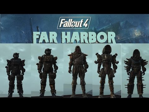 Видео: Fallout 4 Far Harbor Новая Броня