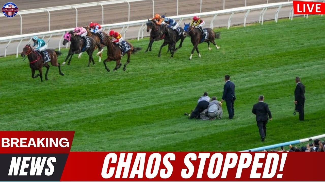 Hong Kong Cup Chaos! Shocking Protester Tackle Saves Race 🔴 LIVE BREAKING NEWS