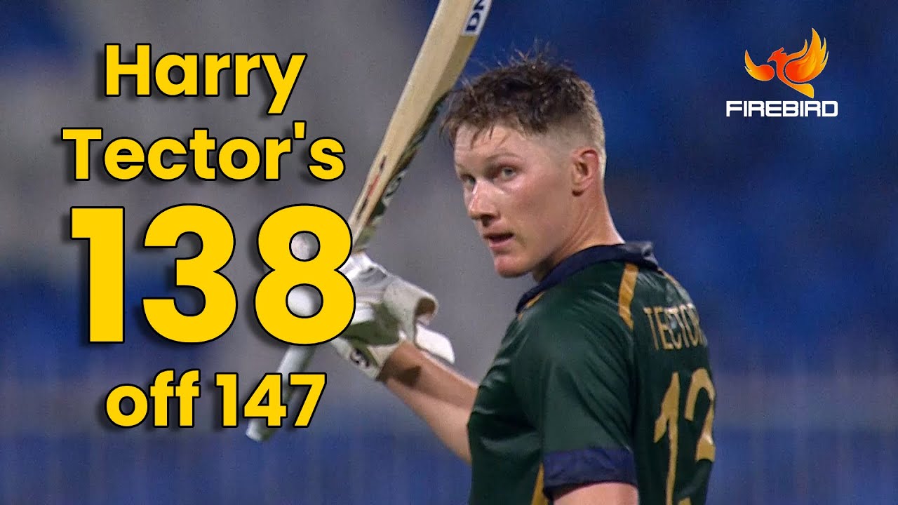 Harry Tector's 138 off 147 | Cricket Highlights:  AFG v IRE 1st ODI
