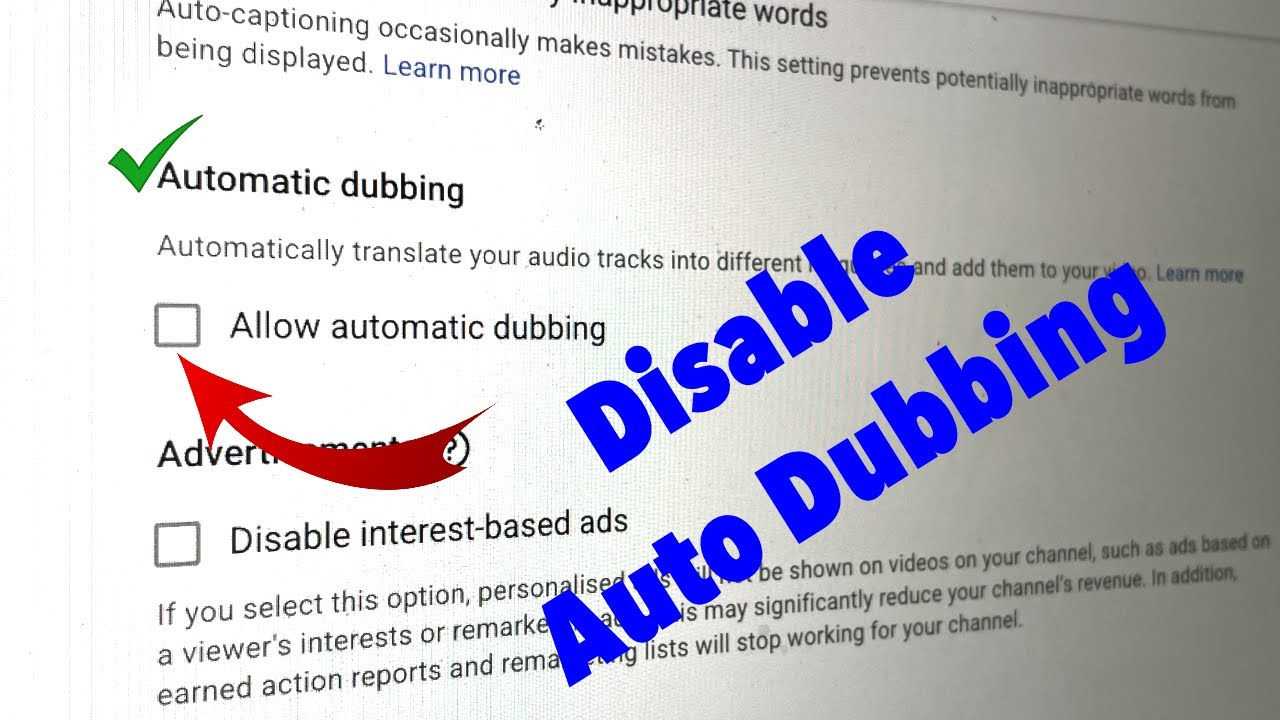 Disable auto dubbing youtube | youtube auto dubbing disable kaise kare