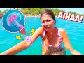 SOFÌ È STATA PUNTA DA UNA MEDUSA AL MARE!!