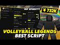 [FREE] Roblox The BEST Volleyball Legends Script (Infinite Spins, Autofarm, Hitbox Expander + More!)