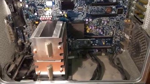 Early-2006 Mac Pro 1,1 Quad-Core Xeon Upgrade