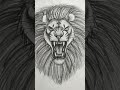 Lion comes to life #drawing #tranding #viralvideo