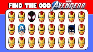 Find The Odd Emoji Avengers