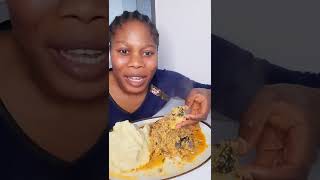 fufu mukbang delicious